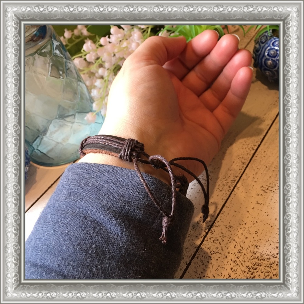 I Love Jesus Bracelet ( Brown ) - Picture 7 of 7